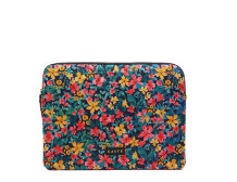 Casyx | SLVS-000023 | Casyx for MacBook | Fits up to size 13 /14 " | Sleeve | Canvas Flowers Dark | Waterproof