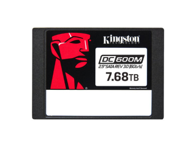 Kingston DC600M | 7680 GB | SSD form factor 2.5" | Solid-state drive interface SATA Rev. 3.0 | Read speed 560 MB/s | Write speed