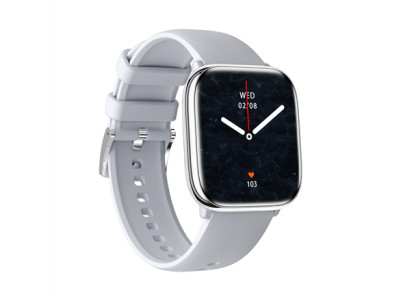 myPhone Watch Pastel | Smart watch | AMOLED | 1.75" | Waterproof | Silver Grey