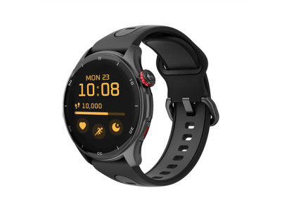 myPhone Watch Adventure | Smart watch | GPS (satellite) | AMOLED | 1.43" | Waterproof | Black