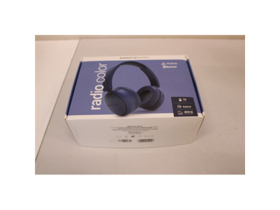 SALE OUT. Energy Sistem Radio Color Wireless Headphones with FM radio, Indigo | Energy Sistem | DAMAGED PACKAGING, SCRATCHES ON 