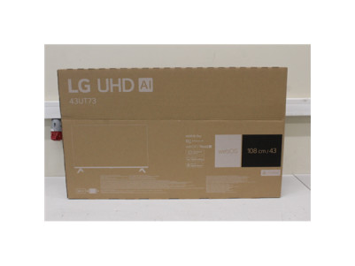 LG | 43UT73003LA | 43 | Smart TV | webOS24 | UHD | Black | DAMAGED PACKAGING