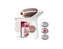 Philips | IPL Hair remover with SenseIQ | BRI973/00 | Bulb lifetime (flashes) 450.000 | Number of power levels 5 | White/Rose Go