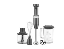 KitchenAid Hand blender with accessories | 5KHBV83EDG | Hand Blender | 180 W | Number of speeds Variable | Charcoal Grey