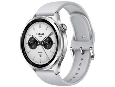 Xiaomi Watch S4 | Smart watch | GPS (satellite) | AMOLED | 1.43" | Waterproof | Silver