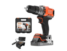 BLACK & DECKER | Cordless Drill Driver | BCD383D1XK-QW | 18 V | 2.0 Ah | Lithium