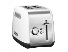 KitchenAid Classic Toaster | 5KMT2115EWH | Power 1100 W | Number of slots 2 | Housing material Metal | Stainless Steel/White