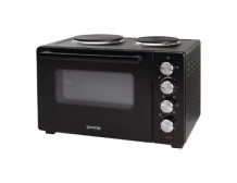 Gorenje | Mini Oven | OM30GBX | 30 L | Number of burners/cooking zones 2 | 1600 W | Black
