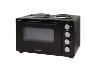 Gorenje | Mini Oven | OM30GBX | 30 L | Number of burners/cooking zones 2 | 1600 W | Black