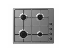 Candy | Hob | CHW6LBX | Gas | Number of burners/cooking zones 4 | Rotary knobs | Stainless steel