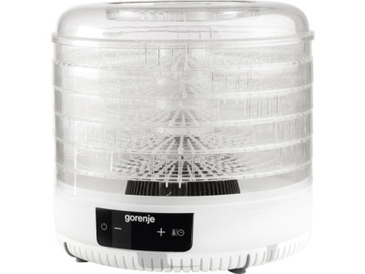 Gorenje | Food Dryer | FDK500GCW | Power 380 W | Number of trays 5 | Integrated timer | White