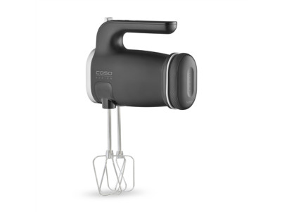 Caso Cordless Hand Mixer | Click & Mix | Hand Mixer | 150 W | Number of speeds 8 | Stainless Steel/Black