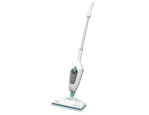 BLACK & DECKER | Steam mop | FSMH13E10-QS | Power 1300 W | Water tank capacity 0.38 L | White/Blue
