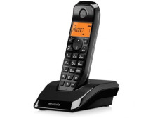 Motorola Digital Cordless Telephone | S1201B | Built-in display | Black