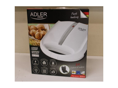 SALE OUT. Adler AD 3039 Nut maker, 1600 W, 24 nuts/cookies, White | Adler | Nut maker | AD 3039 | 1600 W | Number of pastry 24 |