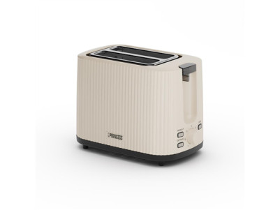 Princess Wave Toaster | 428207 | Power 930 W | Number of slots 2 | Housing material Plastic | Beige