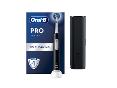 Oral-B Electric Toothbrush with Travel Case | Pro Series 1 | Rechargeable | For adults | Number of brush heads included 1 | Numb