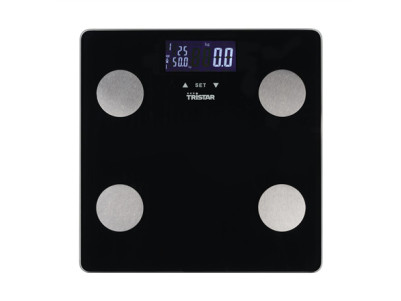 Tristar Personal Scale | WG-2442 | Maximum weight (capacity) 150 kg | Accuracy 100 g | Body Mass Index (BMI) measuring | Black