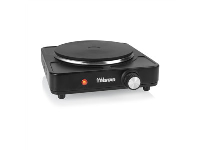 Tristar Table hob | KP-6151 | Number of burners/cooking zones 1 | Black | Electric