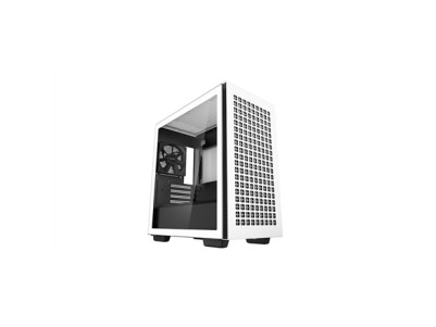 Deepcool | CH370 | Side window | White | Micro ATX | Power supply included No | ATX PS2
