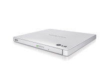 H.L Data Storage | Ultra Slim Portable DVD-Writer | GP57EW40 | Interface USB 2.0 | DVD R/RW | CD read speed 24 x | CD write spee
