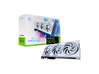 MSI GeForce RTX 5070 12G GAMING TRIO OC WHITE | NVIDIA | 12 GB | GeForce RTX 5070 | GDDR7 | HDMI ports quantity 1 | PCI Express 