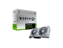 MSI GeForce RTX 5070 12G VENTUS 2X OC WHITE | NVIDIA | 12 GB | GeForce RTX 5070 | GDDR7 | HDMI ports quantity 1 | PCI Express Ge