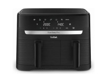 TEFAL Dual Easy Fry Essential Airfryer | EY901N | Power 2700 W | Capacity 8.3 L | Black
