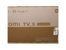 Xiaomi | TV | S Mini LED 2025 | 55 | Smart TV | Google TV | UHD | Black | DAMAGED PACKAGING | 32 GB