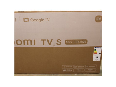 Xiaomi | TV | S Mini LED 2025 | 55 | Smart TV | Google TV | UHD | Black | DAMAGED PACKAGING | 32 GB
