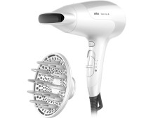 Braun | Hair Dryer | HD385 | 2000 W | Number of temperature settings 3 | Ionic function | Diffuser nozzle | White