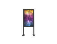 EDBAK | Floor stand | POK101 | 55 " | Maximum weight (capacity) 80 kg | Black