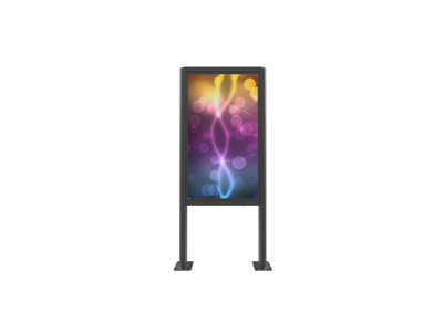 EDBAK | Floor stand | POK101 | 55 " | Maximum weight (capacity) 80 kg | Black