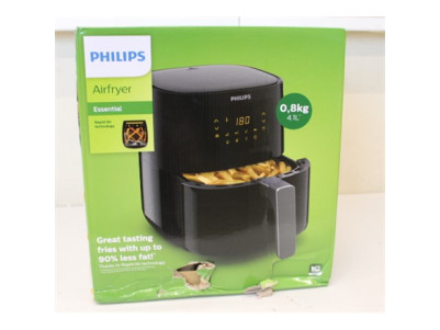 SALE OUT. | Philips | Air Fryer | HD9252/70 | Power 1400 W | Capacity 4.1 L | Black/Silver | DAMAGED PACKAGING