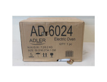 SALE OUT. | Adler Electric Oven | AD 6024 | 22 L | 1300 W | Black | DAMAGRED PACKAGING