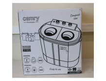 SALE OUT. Camry CR 8052 Mini washing machine with spinning function, Washing capacity up to 3kg, Spinning capacity up to 1kg, Wh