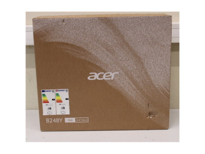 SALE OUT. Acer Vero B8 B248YEbemiqprcuzx 23.8" IPS 1920x1080/16:9/4ms/300/100M:1/DP,HDMI/Audio Out/Webcam/Black | Acer | Vero B8