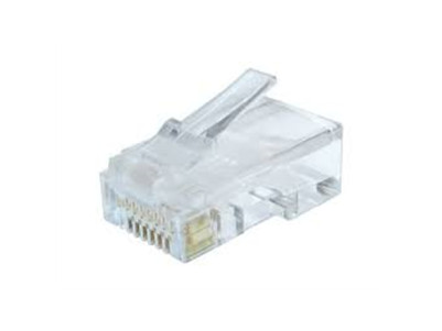 Modular plug (adapter) 8P8C for solid CAT6 LAN cable, 10 pcs per bag | Cablexpert