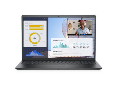 Dell | Vostro 15 3535 | Black | 15.6 " | WVA | FHD | 1920 x 1080 | Anti-glare | AMD Ryzen 3 | 7330U | 8 GB | DDR4 | Solid-state 