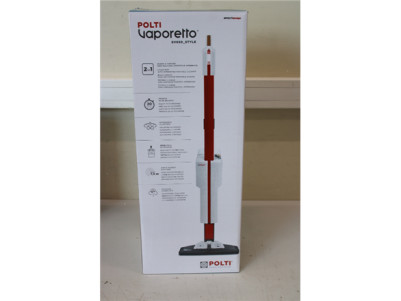 SALE OUT. Polti PTEU0306 Vaporetto SV650 Style 2 in 1 steam mop with integrated portable cleaner, Red/White | Polti | Steam mop 