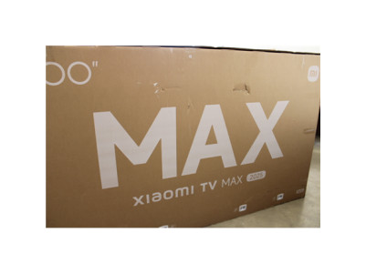 Xiaomi | TV | Max 2025 | 100 | Smart TV | Google TV | UHD | Grey | DAMAGED PACKAGING, USED, REFURBISHED, WORKS BAD ON 2.4 Ghz WI