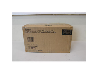 SALE OUT. Caso VRH 790 advanced Pro Vacuum sealer | Caso | Bar Vacuum sealer | VRH 790 Advanced Pro | Power 130 W | Temperature 