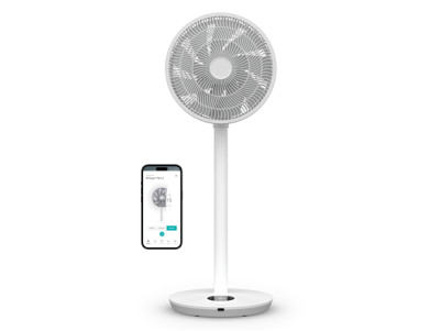 Duux Fan | Whisper Flex 2 | Stand Fan | White | Diameter 34 cm | Number of speeds 30 | Oscillation | 2-21.5 W | Yes