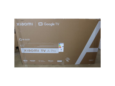 Xiaomi | QLED TV A Pro 2025 | 65'' | Smart TV | Google TV | 4K UHD | Black | DAMAGED PACKAGING