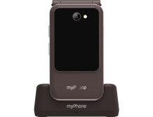 myPhone Harmony LTE Praline Collection | Brown | 2.8+1.44 " | IPS | 48 MB | 128 MB | Single SIM | MicroSD | 3G | Bluetooth | 5.1