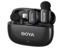 Boya | Mini-15 Ultracompact 2.4GHz Wireless Microphone System with Lightning plug | Black