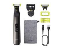 Philips | Hair Trimmer for Face and Body | QP6552/15 OneBlade Pro 360 | Cordless | Wet & Dry | Number of length steps 20 | Chrom