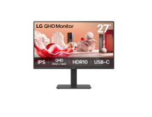LG 27BA65QB-B | 27 " | IPS | 16:9 | 100 Hz | 5 ms | 2560 x 1440 pixels | 350 cd/m | HDMI ports quantity 1