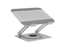 Raidsonic Laptop stands IB-NH300-R | Ergonomic positioning, Rotatable design | 17 " | Silver