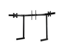 Next Level Racing Floor stand | ELITE Free Standing Triple Monitor Stand | Fully adjustable and customizable | 21-43 " | Black